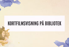 Kortfilmsvisning på bibliotek